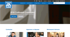 Desktop Screenshot of craftsman-book.com