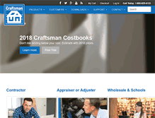 Tablet Screenshot of craftsman-book.com